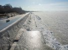 Азовське море замерзло через сильне похолодання. Фото: Facebook