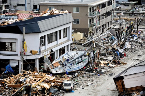  Результати руйнівної стихії / U.S. Navy photo, Reuters