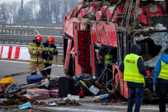 У Польщі розбився автобус з українцями. 5 загинули, ще 41 - госпіталізували