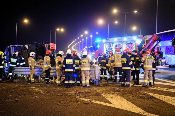 У Польщі розбився автобус з українцями. 5 загинули, ще 41 - госпіталізували