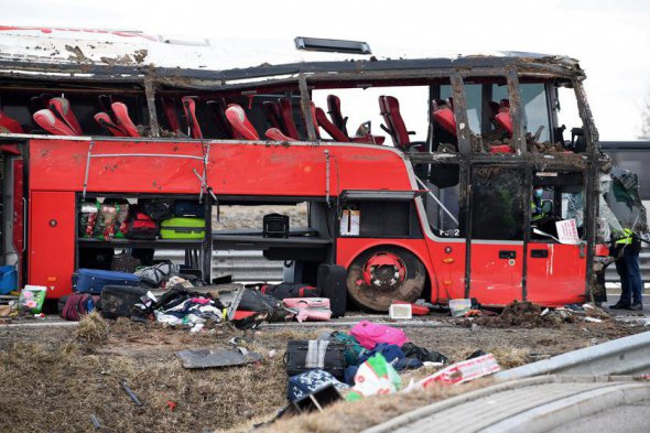 У Польщі розбився автобус з українцями. 5 загинули, ще 41 - госпіталізували 