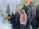 В Киеве во вторник граждане вышли на митинг и требовали изменения Высшего совета правосудия