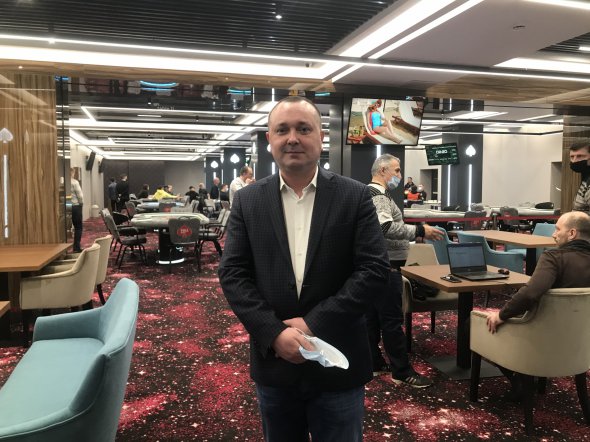 Президент Всеукраинской федерации спортивного покера (ВУФСП) Сергей Ефименко.