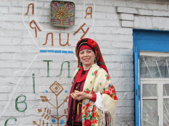 В прошлом году этнограф Елена Щербань открыла музее живого хлеба и сваренного борща в селе Опошня Полтавского района