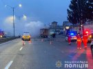 На Черкащині Scoda влетіла під вантажівку загорілася. 23-річний водій загинув на місці