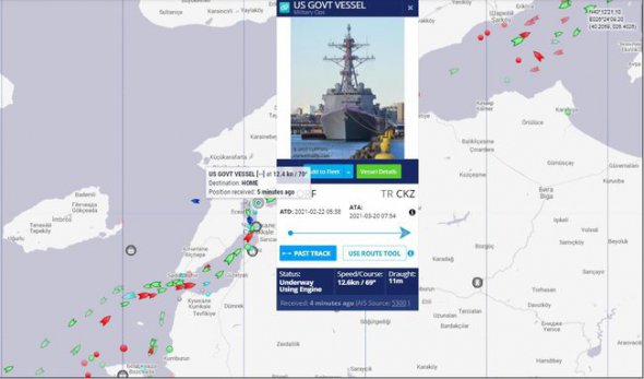 Корабли и самолеты США в работе в Черном море. Фото: Facebook