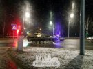 Большую колонну танков и БМП заметили в белорусском Гродно