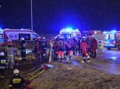 У  Польщі розбився автобус із українцями. Загинув 51-річний водій.  Інший і 4 пасажирів - скалічилися