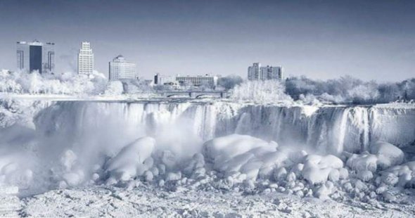 Зупинився Ніагарський водоспад. Прогнозували кінець світу