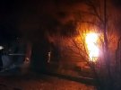 У селі В'язівок Павлоградського району Дніпропетровської області загорівся приватний будинок