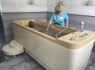 Відвідувачі профспілкового санаторію «Хмільник» оздоровлюються в радонових ваннах