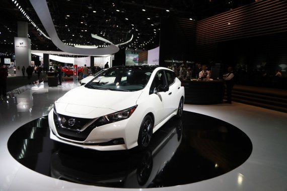 Лидером рынка электрокаров стал Nissan Leaf - 151 регистрация.