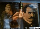 110V 16CP  “Edison Electric Light” Клівленд (США) 1901-1909 років випуску, вакуумна з вуглецевою ниткою розжарювання