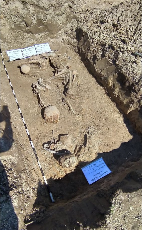 Пошуковці виявили останки солдатів Червоної армії. Бійців перепоховають.