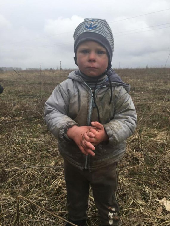 На Киевщине разыскали пропавшего 2-летнего Богдана Униченка