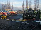 На Николаевщине машина ритуальной службы Fiat Scudo с покойниками в салоне влетела в автомобиль Foton Укрпочты. 31-летний водитель Fiat погиб на месте
