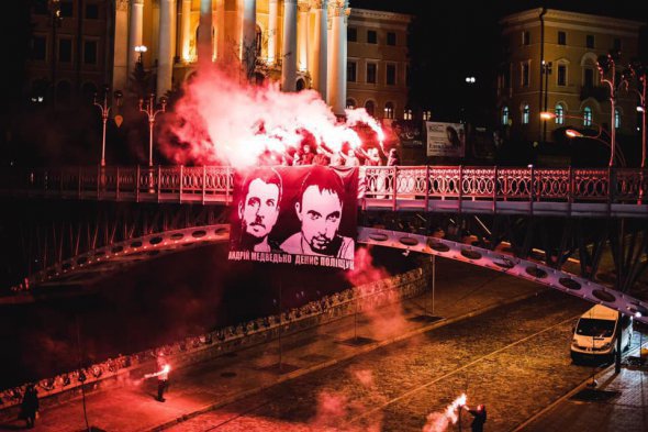 За підозрою у вбивстві Бузини затримали киян Андрія Медведька та Дениса Поліщука. Вони ветерани АТО