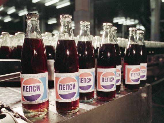 Пепси пользовалась большой популярностью в СССР