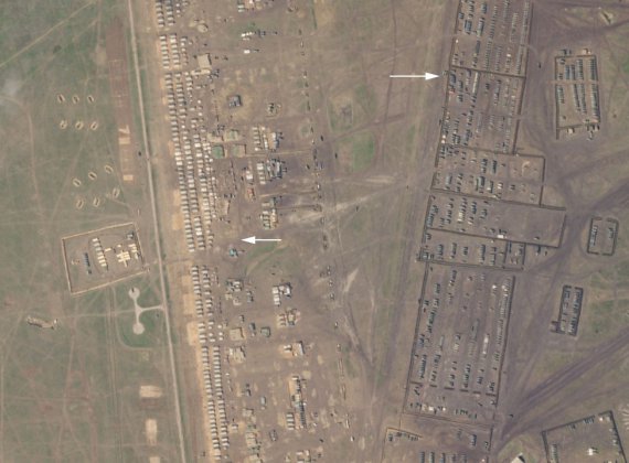 В оккупированном Крыму Россия построила новый военный лагерь. Фото: Spiegel