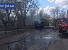 В воинской части в Рубежном сгорел бензовоз