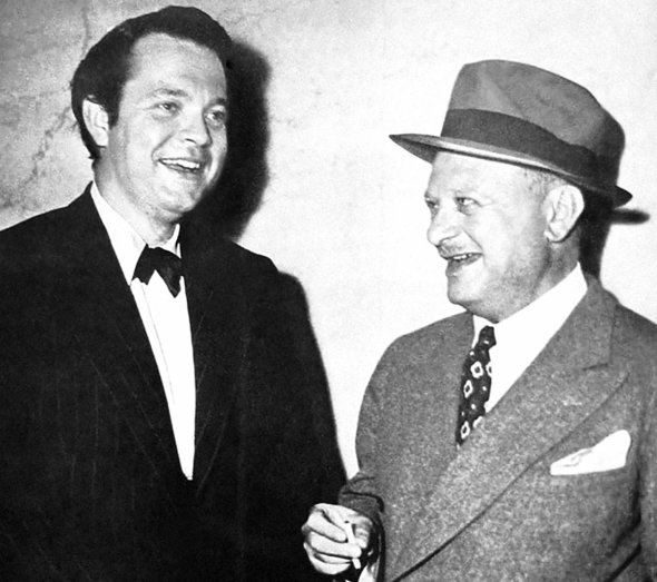 Режисер Уорсон Веллс та сценарист Герман Манкевич зустрілися у 1940 році.