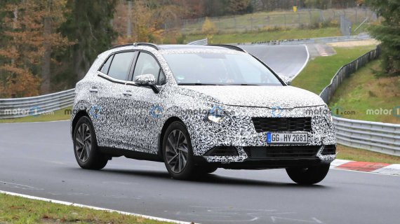Показали, как выглядит прототип Kia Sportage 2022