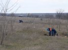 Співробітники ДСНС розміновували поле у районі Гнутового. Фото: ДСНС 