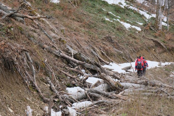 На Закарпатті рятувальники знайшли тіло  туриста з Києва, що заблукав в районі гори Гемба 13 лютого