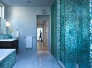 Показали приклади дизайну інтер'єру ванної з мозаїкою