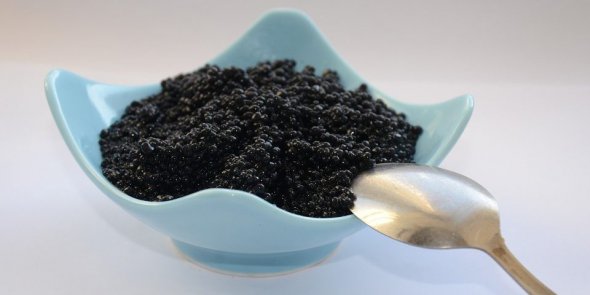 Искусственно выращенная черная икра имеет вкус и состав нутриентов, идентичный натуральной