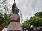 Урочисто відкрив пам'ятник гетьману Івану Мазепі в Полтаві п'ятий президент України Петро Порошенко