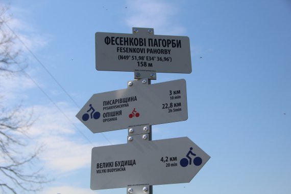 Туристичний маршрут шляхами Поворскля має загальну протяжність 85 км