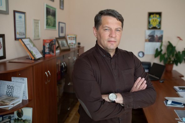 Роман Сущенко работает в Черкассах полгода. Фото: Игорь Ефимов