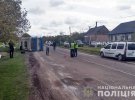 На Рівненщині перекинувся рейсовий автобус сполученням  Дубно-Рівне. Четверо пасажирів потрапили до лікарні