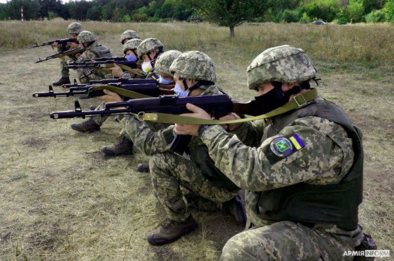 На Харьковщине продолжаются учебные сборы воинов-резервистов и военнообязанных