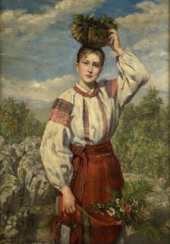 «Из леса». Антонина Маевская. 1893 год