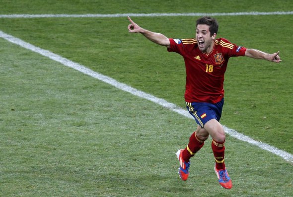 Испания много забивала на полях  Евро-2008. Фото: Reuters