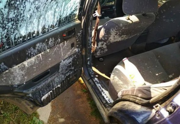 Наслідки після йогурту, який залишили в авто