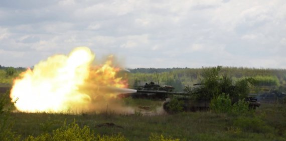 ЗСУ відпрацювали наступ і удар по ворогу. Фото: facebook.com/GeneralStaff.ua