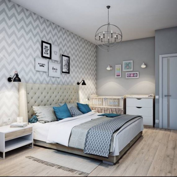 Скандинавський стиль в інтер'єрі спальні: особливості та дрібниці