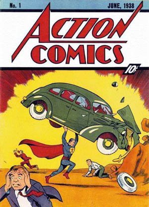 Первый комикс о Супермене вышел 1 июня 1938 года