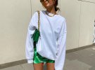 Британская блогер Алисия Родди показала, как удачно носить вещи зеленого цвета