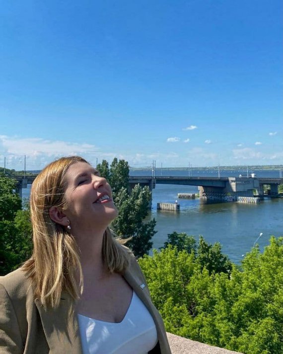 Председатель партии "Голос" Кира Рудик показала фото на набережной в Николаеве
