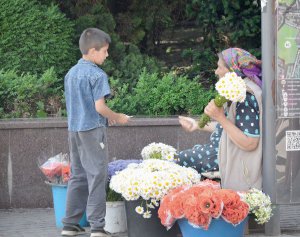 У Києві букет польових квітів продають від 50 гривень. У Полтаві коштує 20–30 гривень