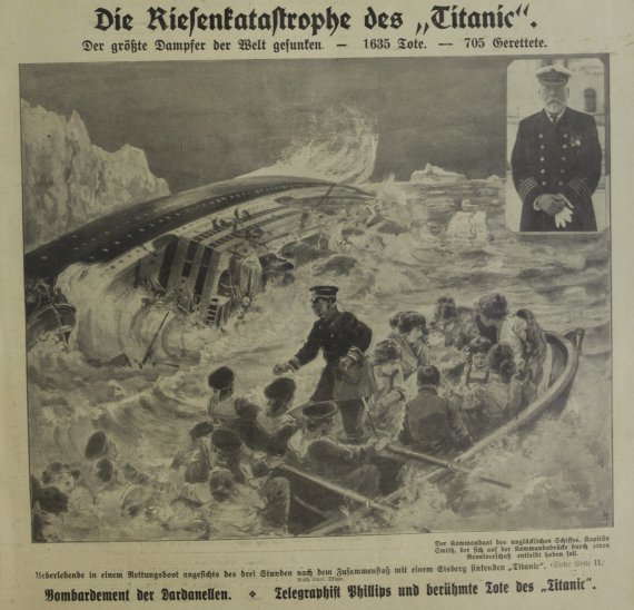 Как писали о "Титанике" в австрийских журналах