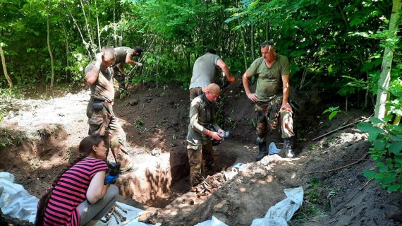 На Тернопільщині знайшли останки воїнів Української повстанської армії