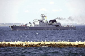 Корвет ”Контрадмірал Горія Маселарій” військово-морських сил Румунії входить до Одеського порту 28 червня. Братиме участь у спільних військових навчаннях ”Сі Бриз-2021”. Триватимуть до 10 липня
