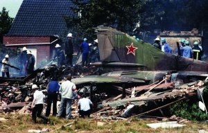 При падении "МиГ-23М" погиб 19-летний студент