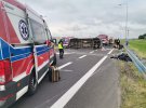 Неподалік польського міста Тарнув розбився мікроавтобус з українцями. Скалічилися четверо людей. Серед них - 11-річний хлопчик