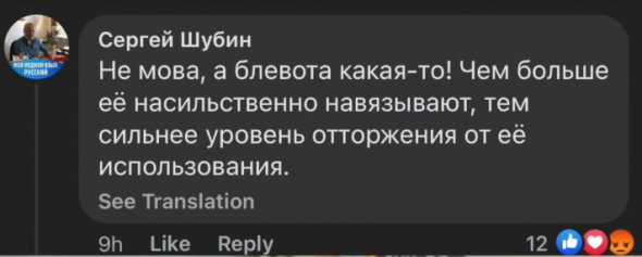 Викладач Шубін публічно ображає українську мову